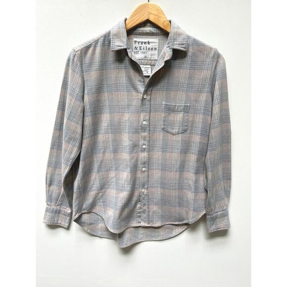Frank & Eileen Plaid Cotton Button Up Shirts Size XXS - Picture 9 of 14